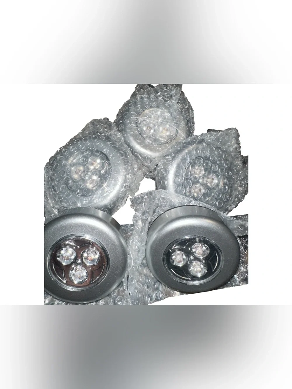 5 led push button lights